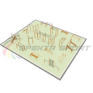 Купить Парковая площадка для Воркаут и WRK 5_76mm в Аниве 