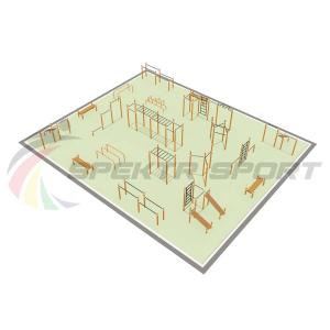 Купить Парковая площадка для Воркаут и WRK 4_76mm в Аниве 