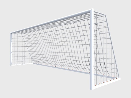 Купить Футбольные ворота мобильные с алюминиевой рамой основания 7,32х2,44х1,9 м в Аниве 