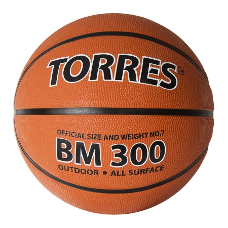Купить Мяч баскетбольный  "TORRES BM300" р.6 в Аниве 