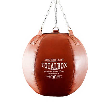 Купить Груша кожаная боксерская "LOFT Шар" Totalbox в Аниве 