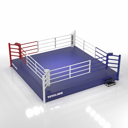 Купить Ринг боксерский Totalbox на помосте 0,5 м, 6х6м, 5х5м в Аниве 