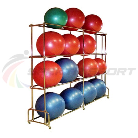 Купить Стеллаж для гимнастических мячей 16 шт в Аниве 