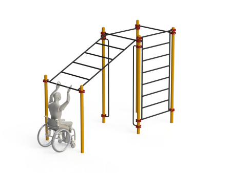 Купить Спортивный комплекс для инвалидов-колясочников WRK-D15_76mm в Аниве 