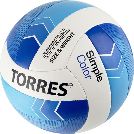 Купить Мяч волейбольный Torres Simple Color любительский р.5 в Аниве 